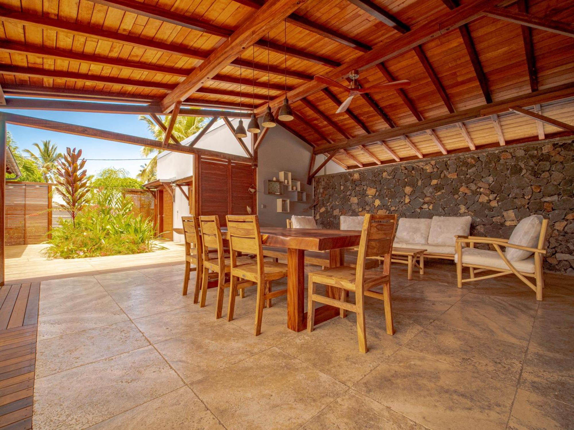 La Kaz Veloutier - Villa 4 Chambres Avec Piscine La Saline Le Bains Exteriér fotografie