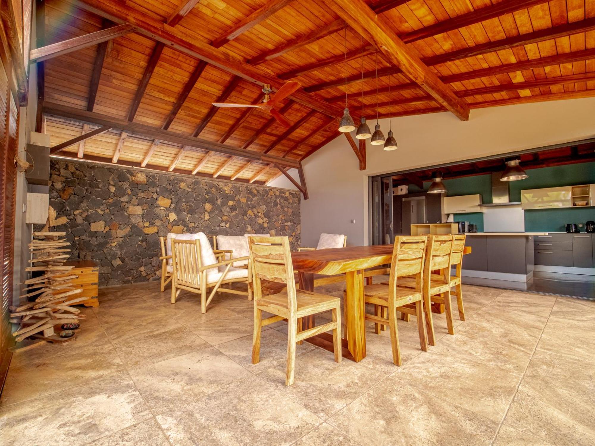 La Kaz Veloutier - Villa 4 Chambres Avec Piscine La Saline Le Bains Exteriér fotografie